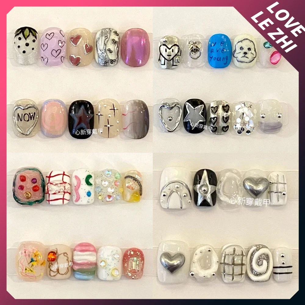 Nail Art Quotes - 10 sztuk Diy kreatywność śmieszne Mash-Up
