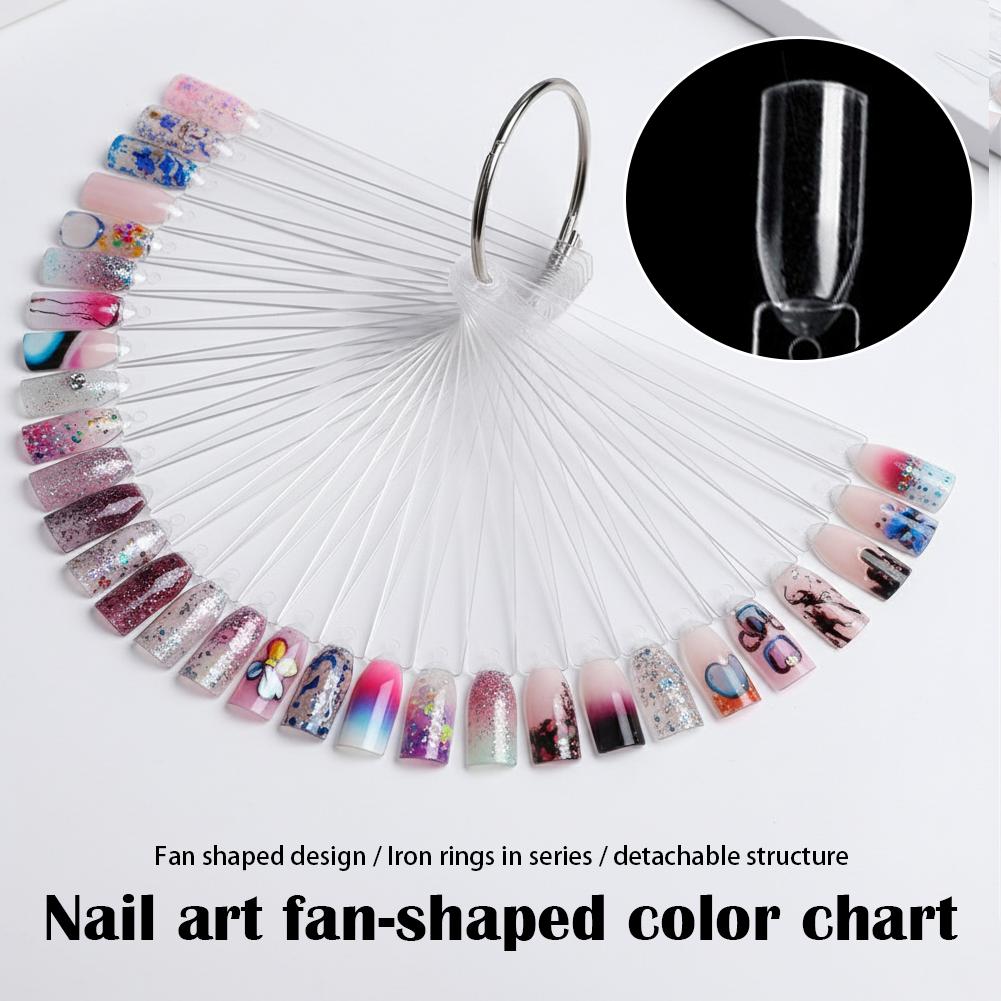 Nail Art Quotes - 50 Próbek Kolorów do Paznokci, Karta