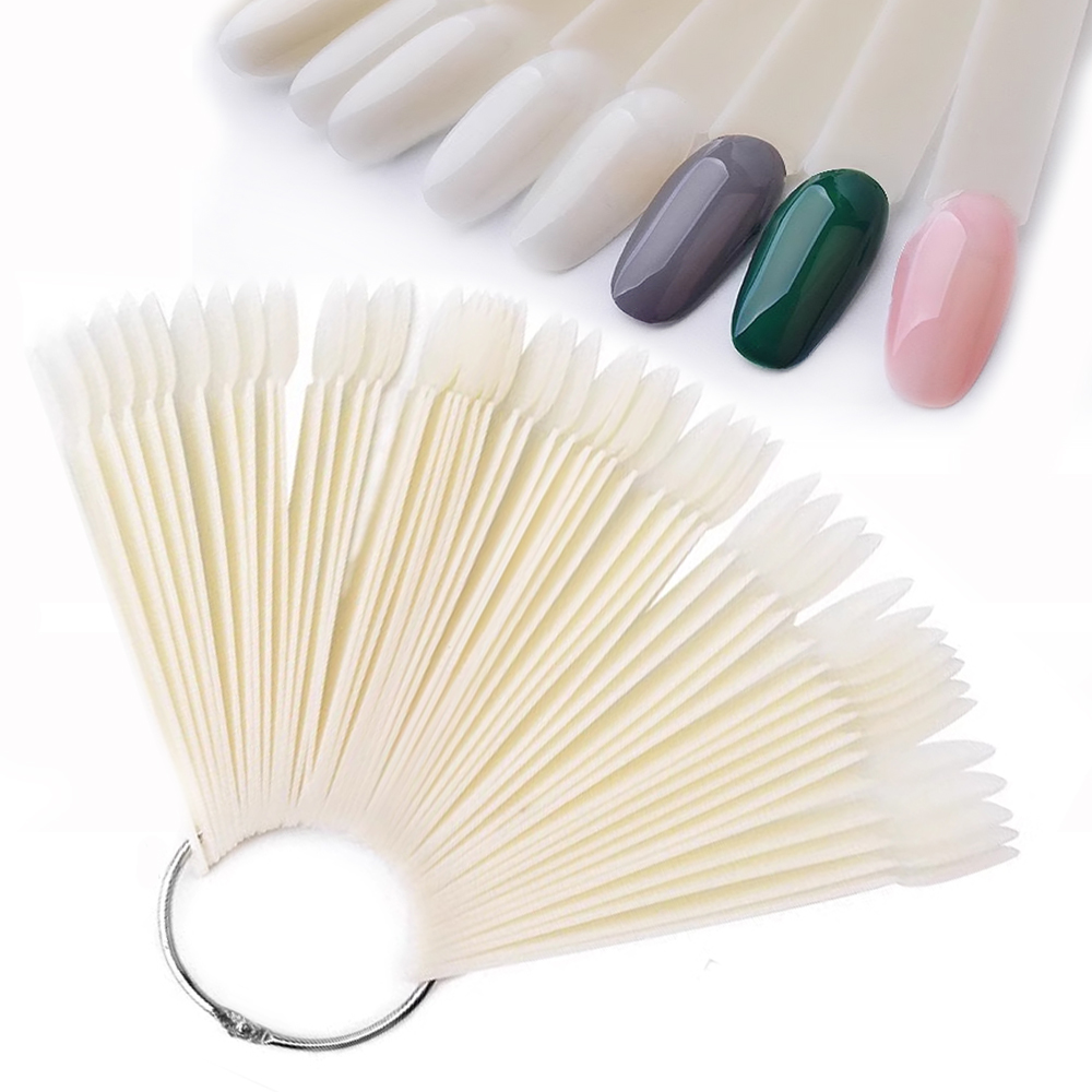 Nail Art Quotes - 50Pcs Fałszywe Tipsy Nail Art Display