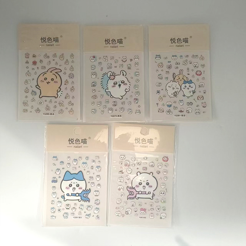 Nail Art Jelly - Naklejki na paznokcie 3D Momonga Usagi