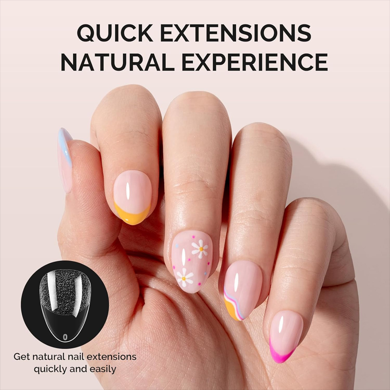 Ultrakrótkie, migdałowe tipsy  – Nail Art Xl recenzja i cena