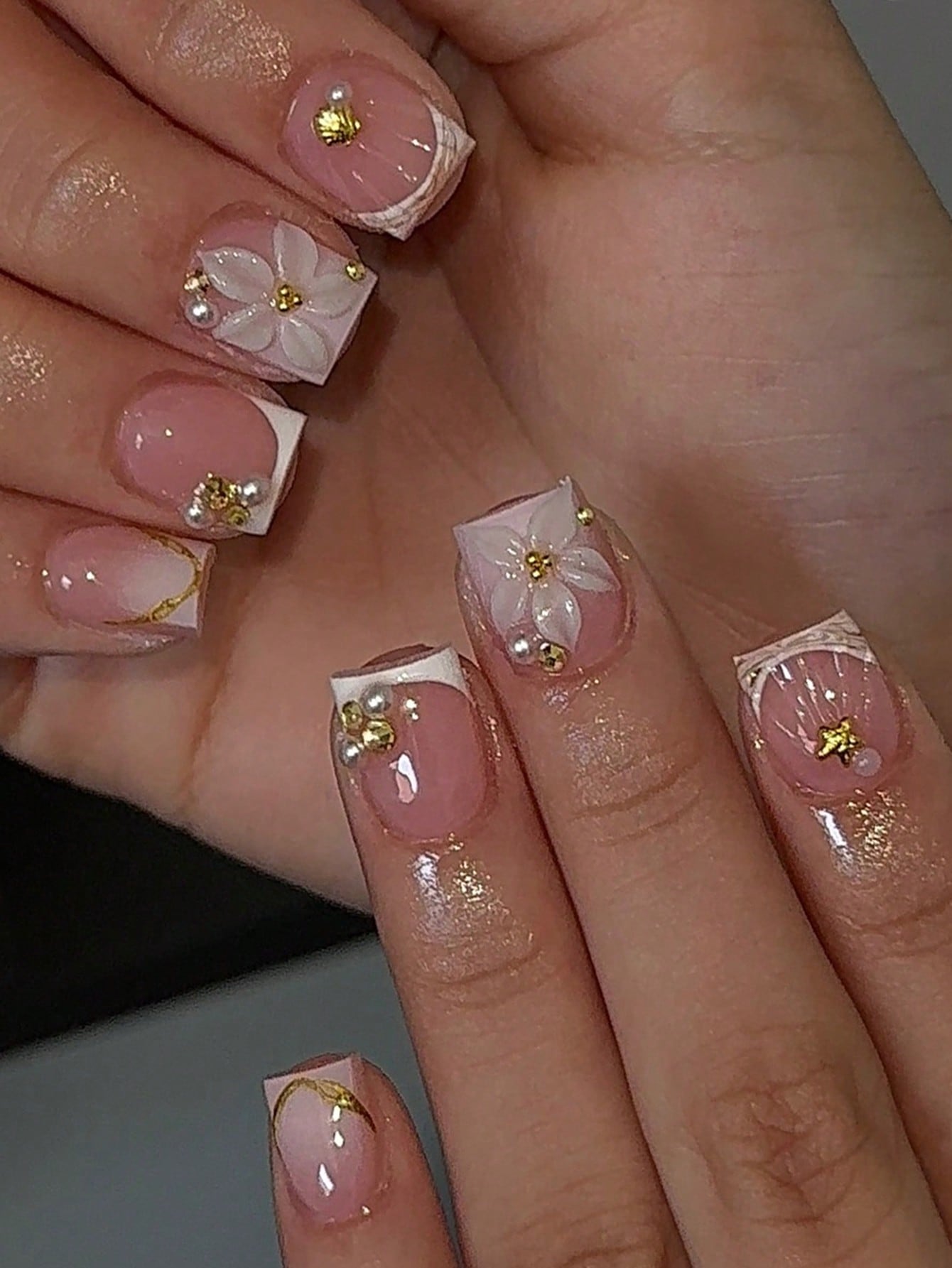 24 szt. Krótkie Kwadratowe Bia – Nail Art Jelly recenzja i cena