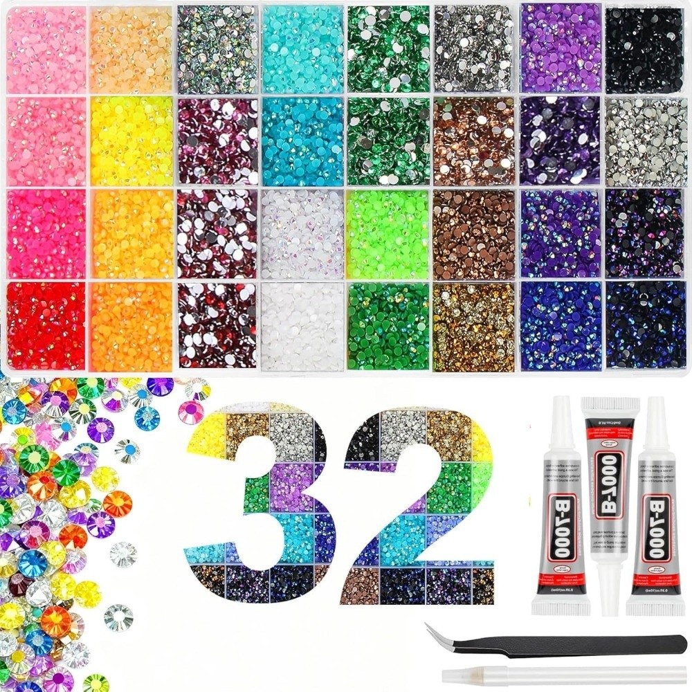 Wielokolorowy Zestaw Żywicznyc – Nail Art Jelly recenzja i cena