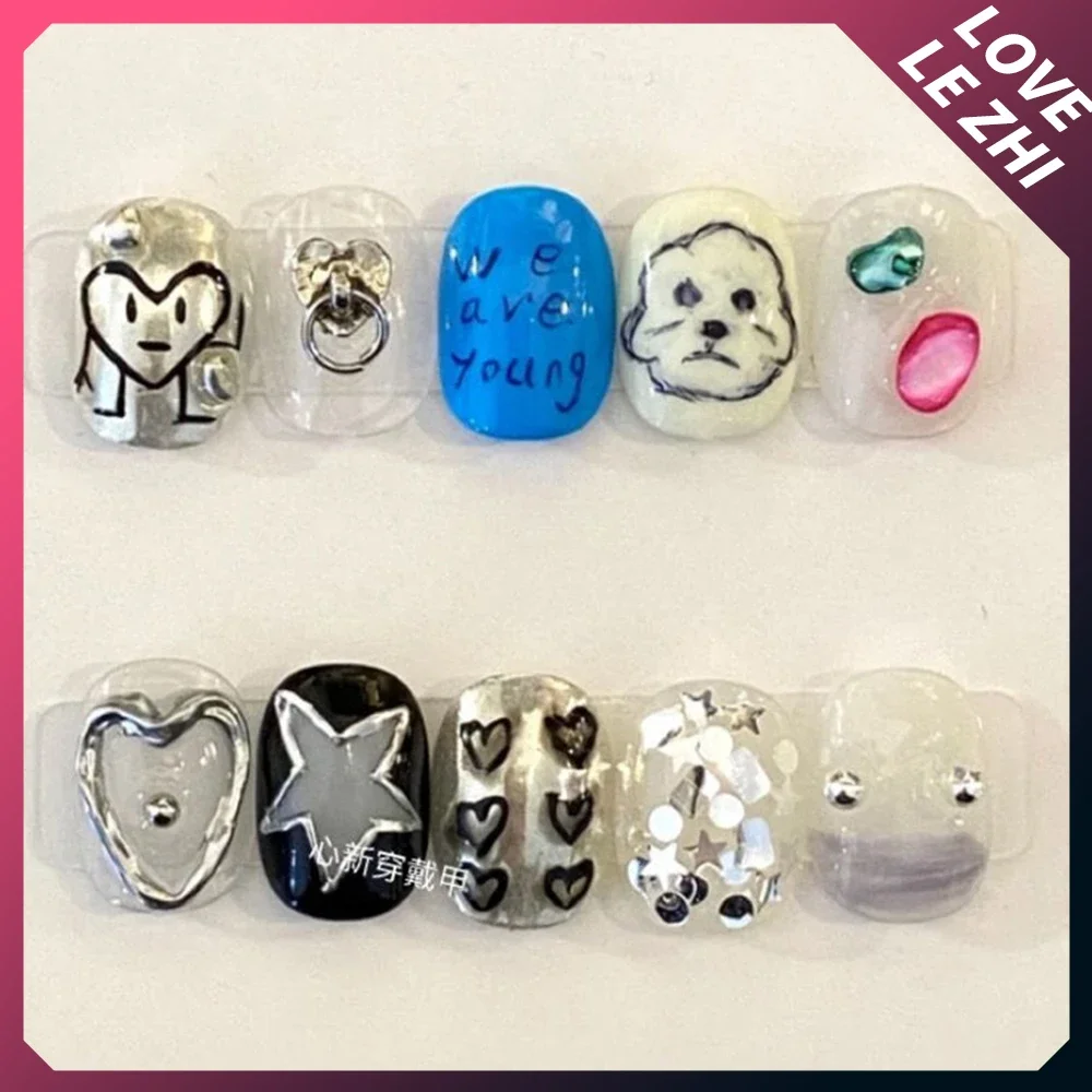 10 sztuk Diy kreatywność śmies – Nail Art Quotes recenzja i cena