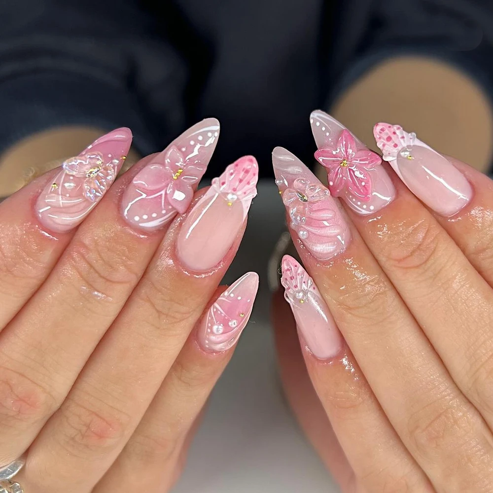 10Pcs Handmade French Nude Pin – Nail Art Xl recenzja i cena