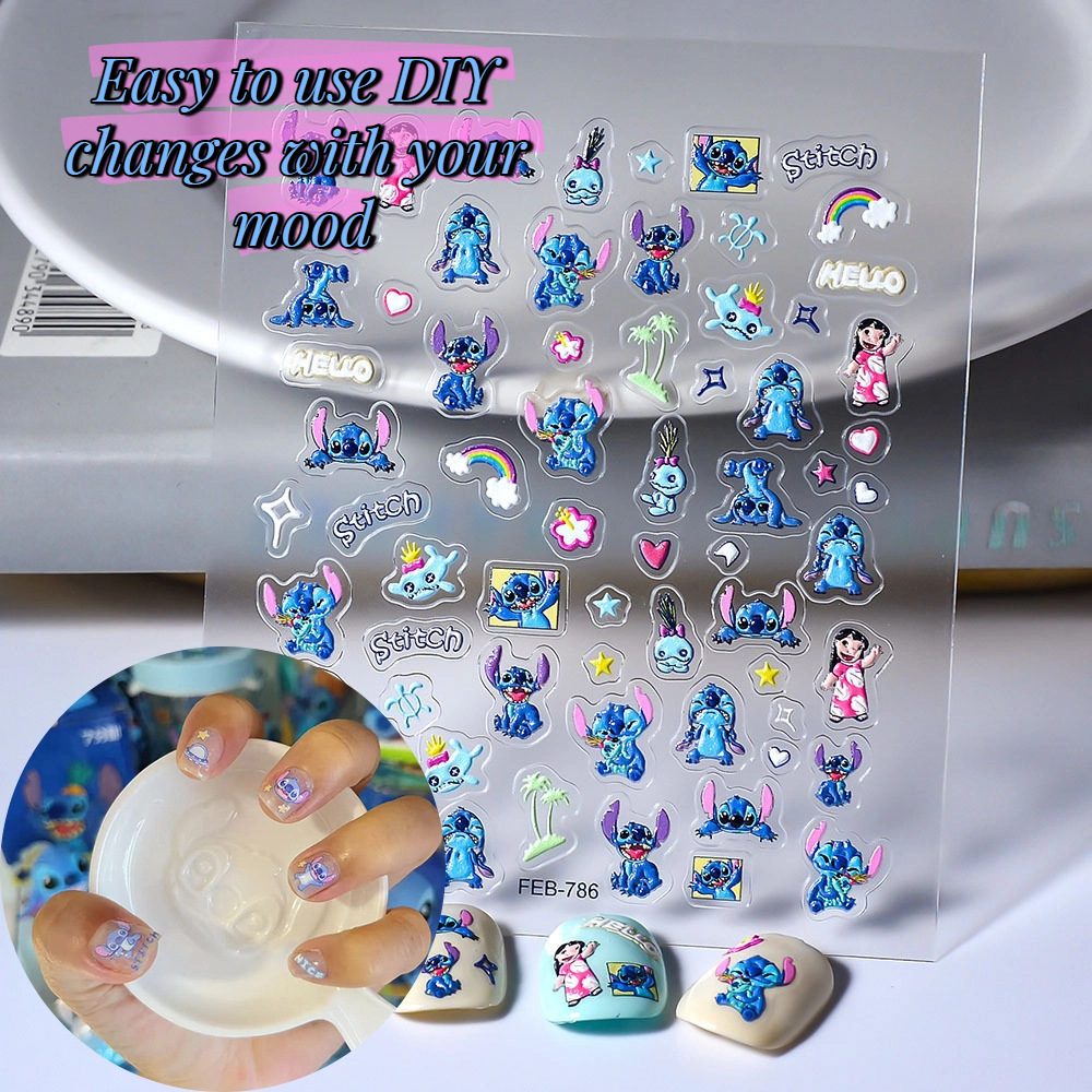 1 szt./2 szt. Naklejki Disney  – Nail Art Motif recenzja i cena