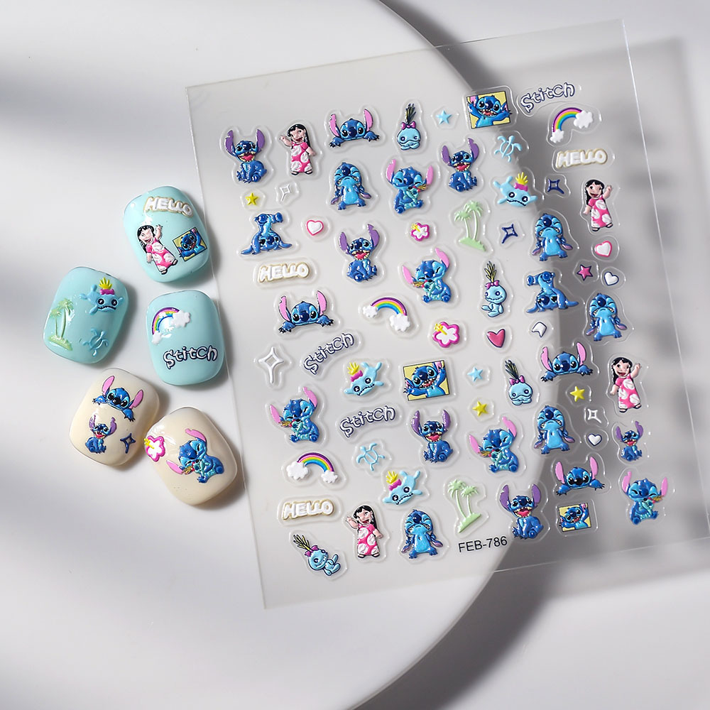 1 szt./2 szt. Naklejki Disney  – Nail Art Motif recenzja i cena