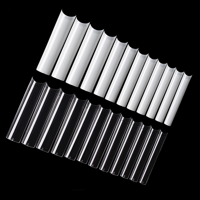 500Pcs Long Square No C Curve  – Nail Art Xl recenzja i cena