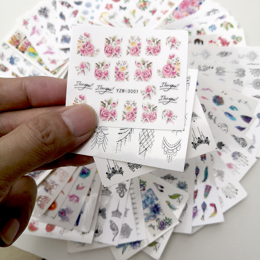 48 sztuk naklejek na paznokcie – Nail Art Quotes recenzja i cena