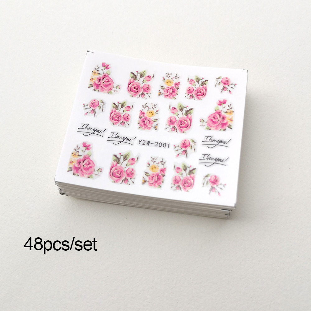 48 sztuk naklejek na paznokcie – Nail Art Quotes recenzja i cena