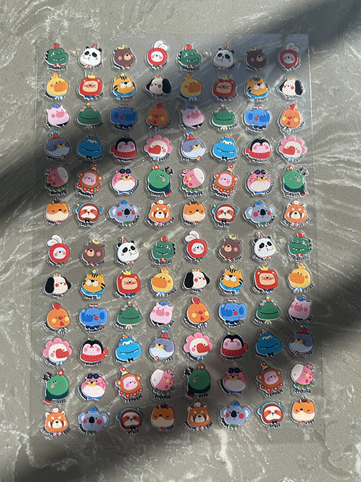 Mini Naklejki PVC z Wzorami Ka – Nail Art Nail Art recenzja i cena