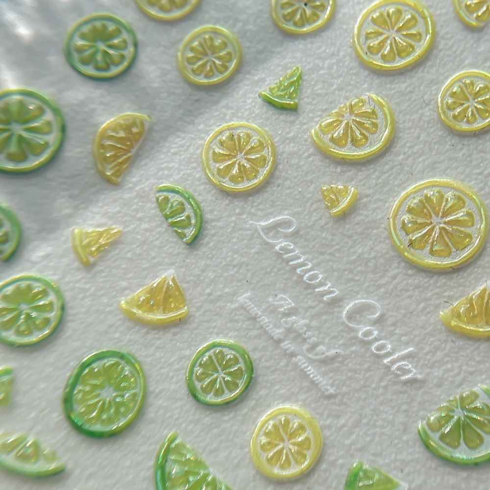 Letnie naklejki na paznokcie z – Nail Art Yellow recenzja i cena