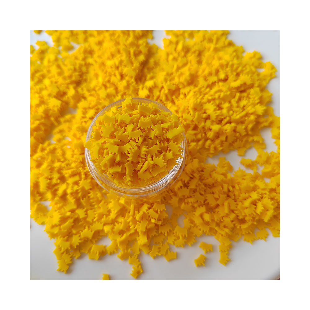 Żółta korona plastry polimerow – Nail Art Yellow recenzja i cena