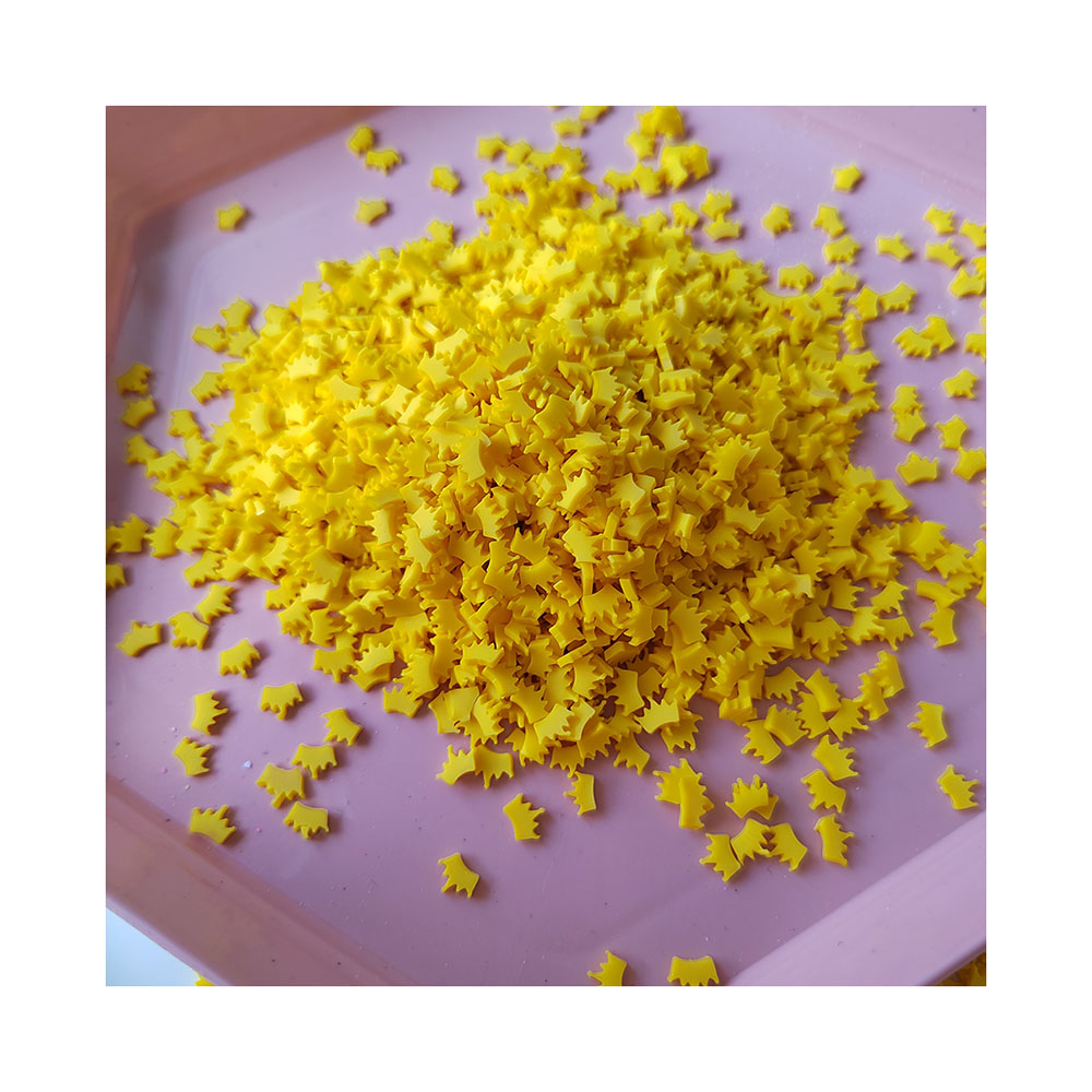 Żółta korona plastry polimerow – Nail Art Yellow recenzja i cena