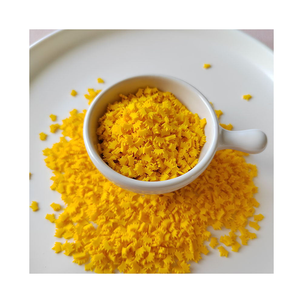 Żółta korona plastry polimerow – Nail Art Yellow recenzja i cena