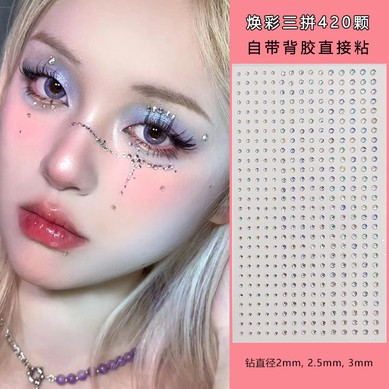 Białe cyrkonie 2mm 3mm 4mm akr – Nail Art Nail Art recenzja i cena