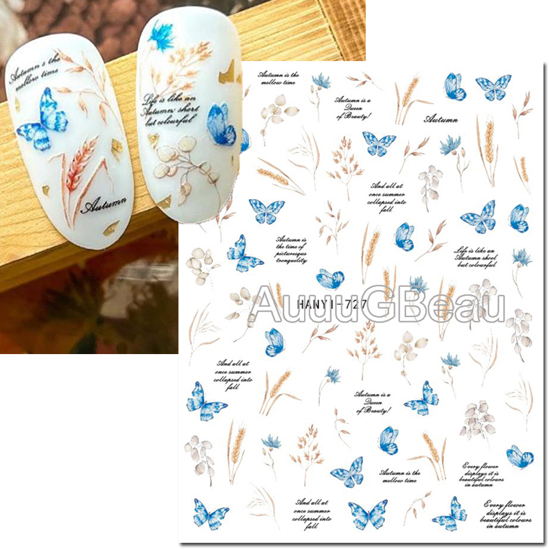 3d naklejki do paznokci letnie – Nail Art Yellow recenzja i cena