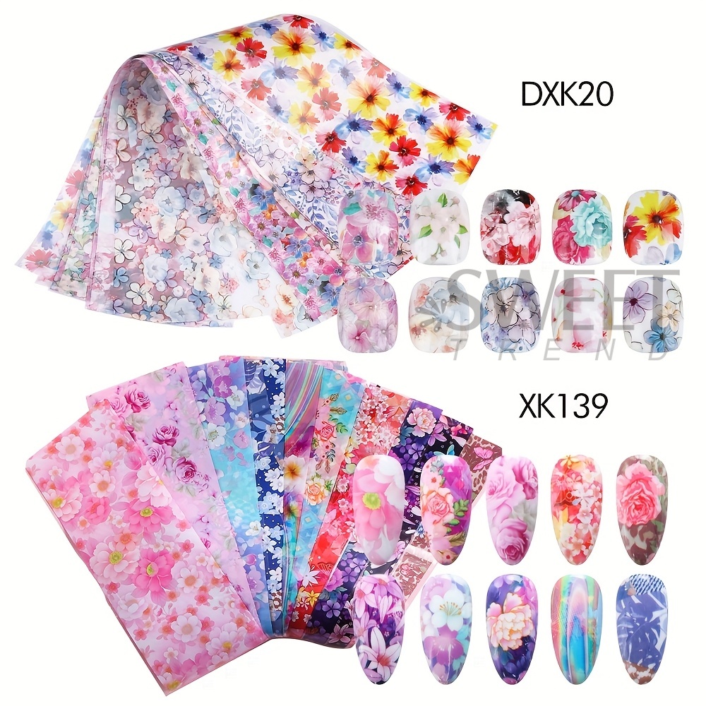 20 szt. Folii do zdobienia paz – Nail Art Quotes recenzja i cena