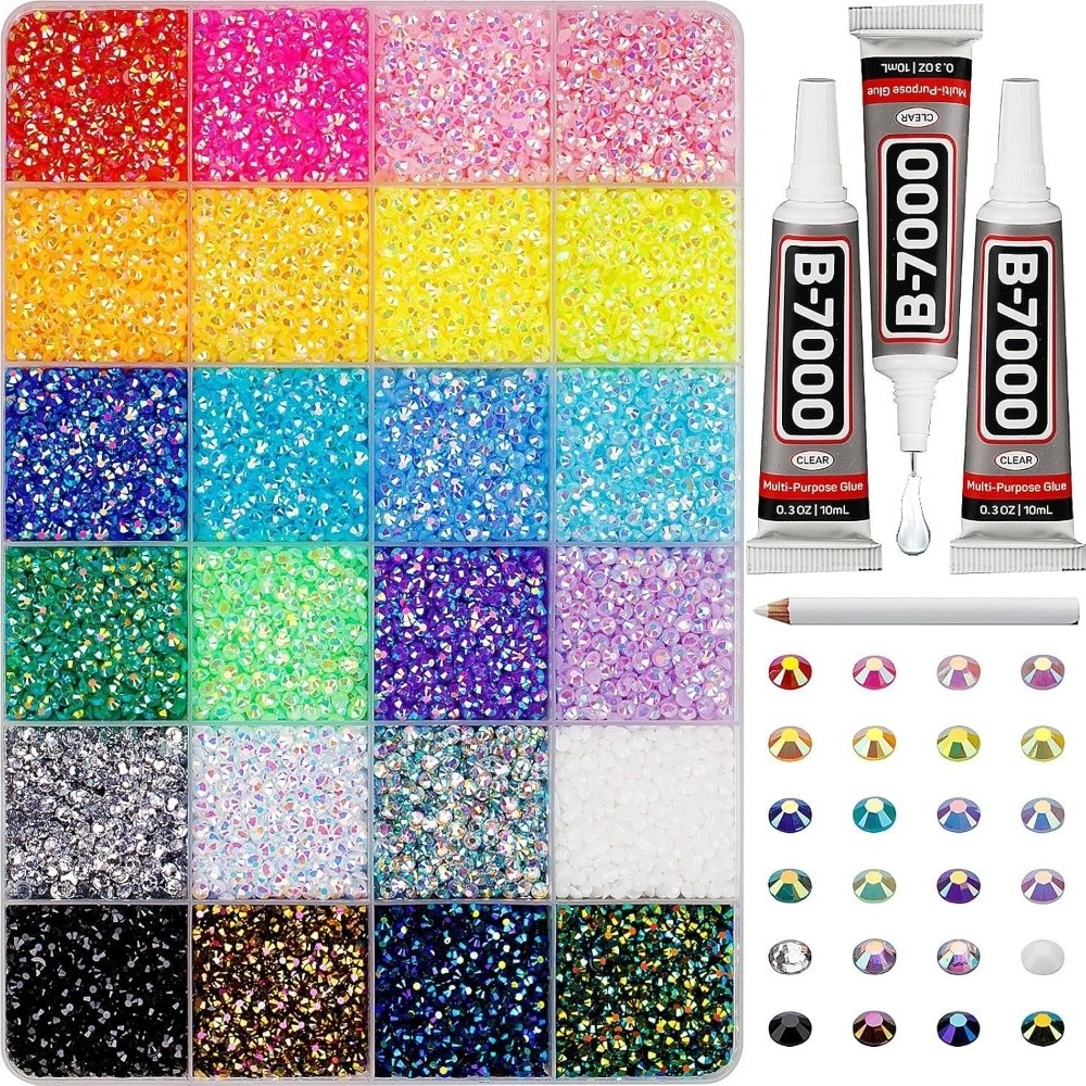 Wielokolorowy Zestaw Żywicznyc – Nail Art Jelly recenzja i cena
