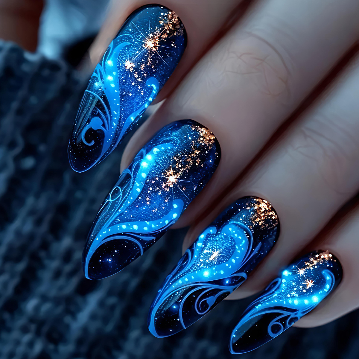 24 szt./zestaw Krótkie Średnie – Nail Art Yellow recenzja i cena