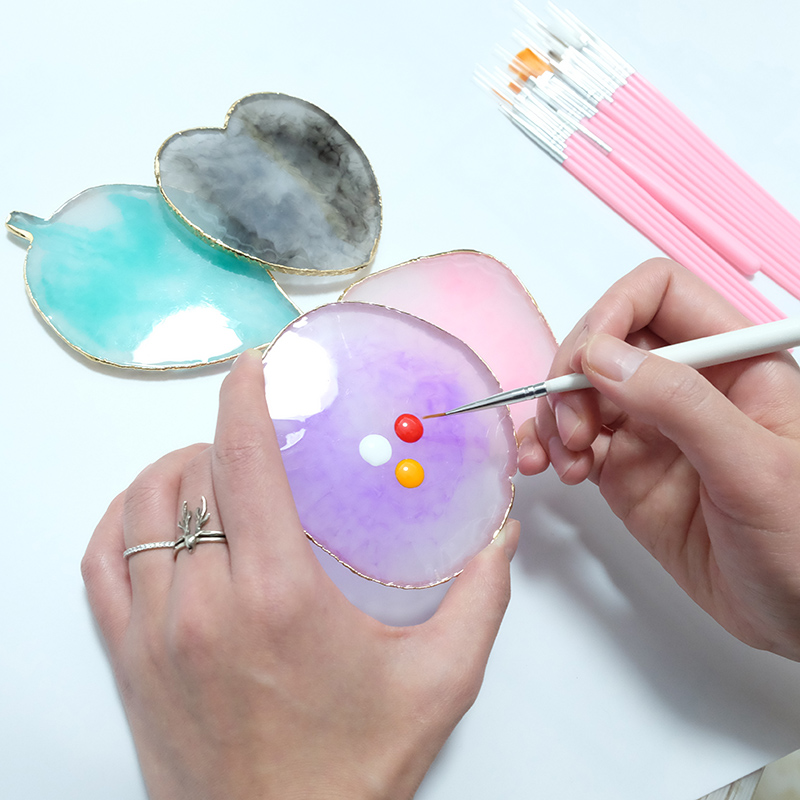 Paleta kolorów kamienia żywicz – Nail Art Motif recenzja i cena