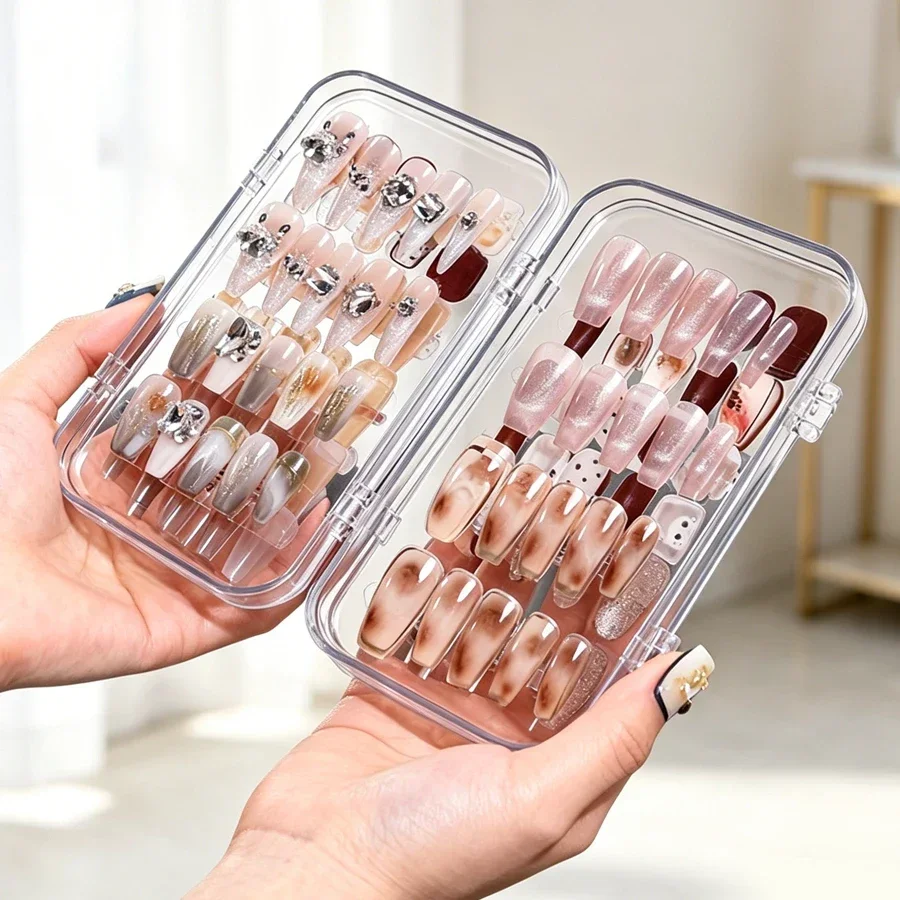 Przezroczyste, składane pudełk – Nail Art Quotes recenzja i cena