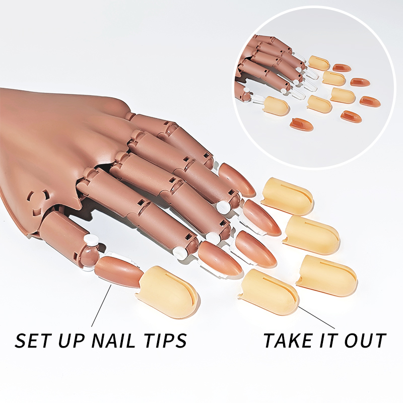 Ręka treningowa do paznokci z  – Nail Art Quotes recenzja i cena