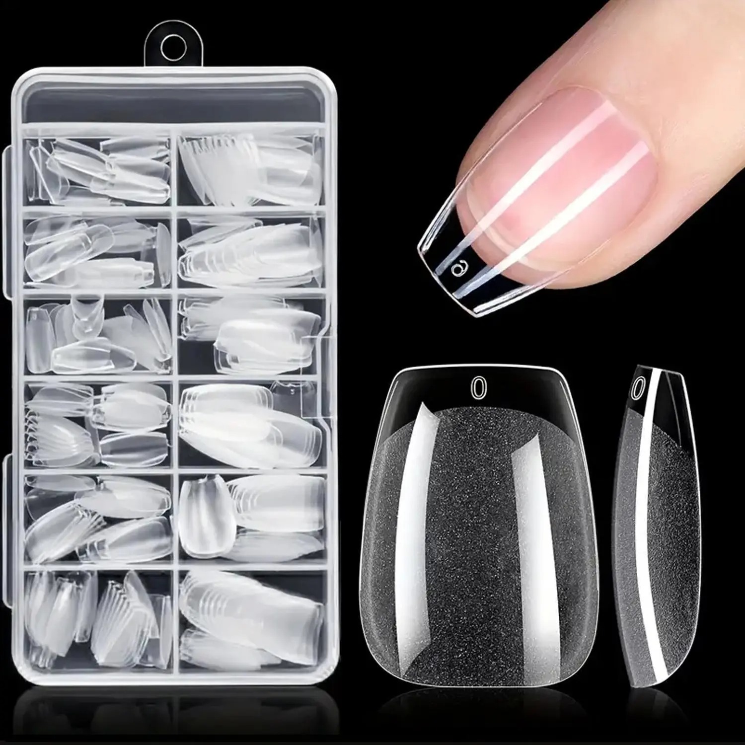 120 szt. Tipsy do paznokci w k – Nail Art Xl recenzja i cena