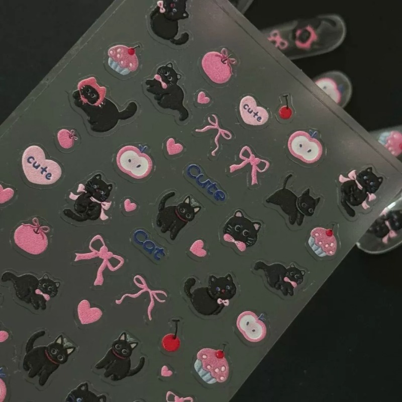 Urocza kreskówkowa kokardka, c – Nail Art Jelly recenzja i cena
