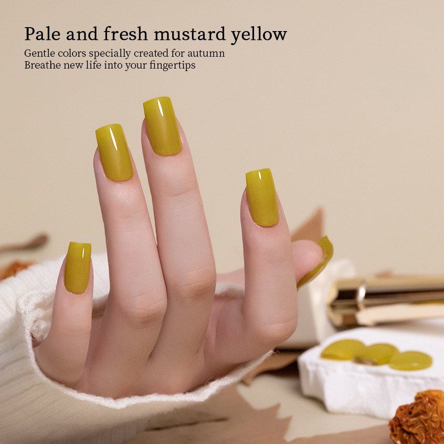 QNL 12g Żółty Musztardowy Laki – Nail Art Yellow recenzja i cena