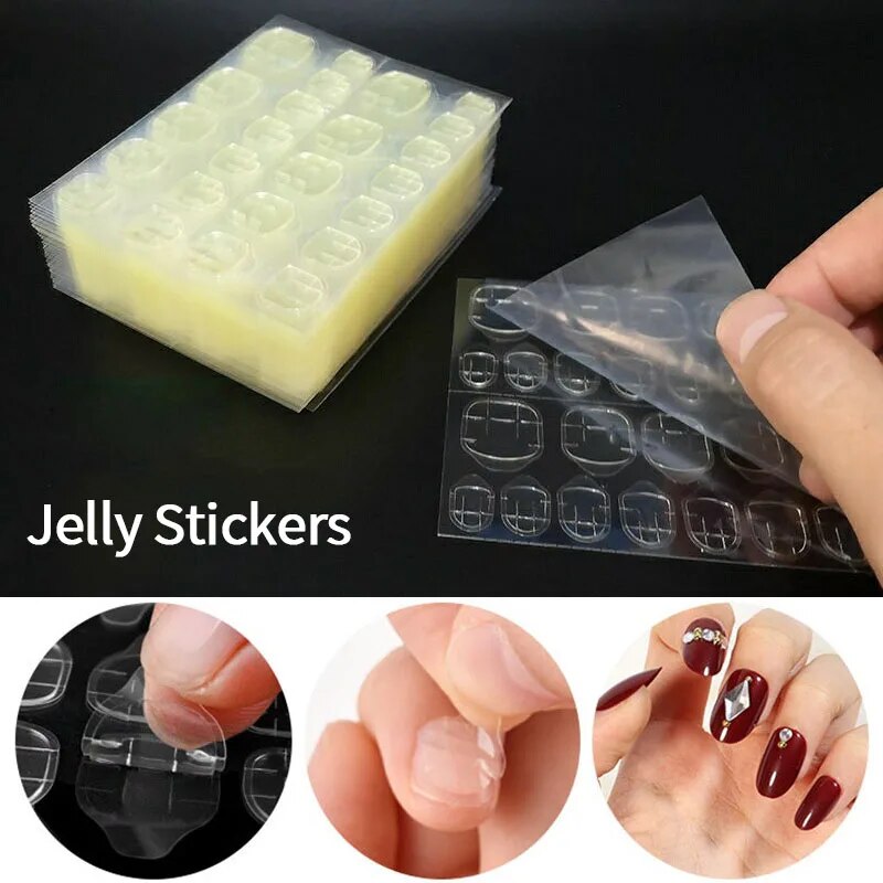 Dwustronne naklejki na klej do – Nail Art Jelly recenzja i cena